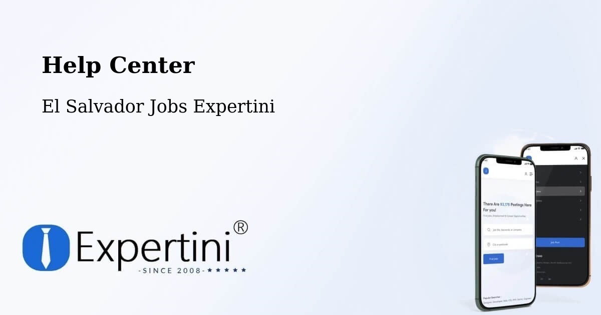 Help Center – Suchitoto - El Salvador Jobs Expertini